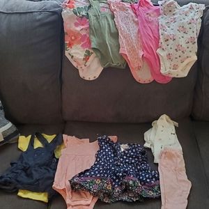 0-3mo Girls Clothing Bundle